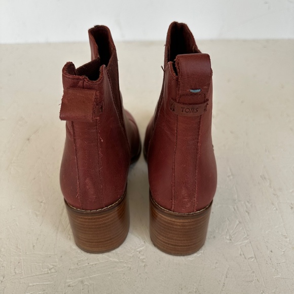 Toms heeled leather boots Size 9 - Picture 3 of 7